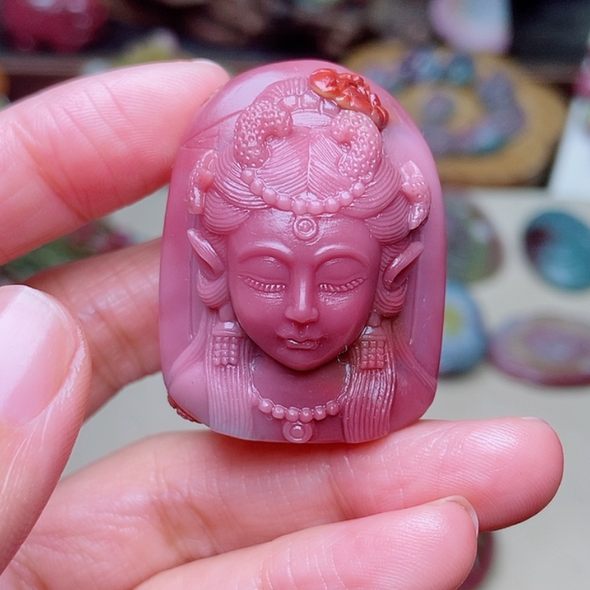 【闪购商品】未镶嵌玛瑙/玉髓珠宝半成品大****）盐源玛瑙定制