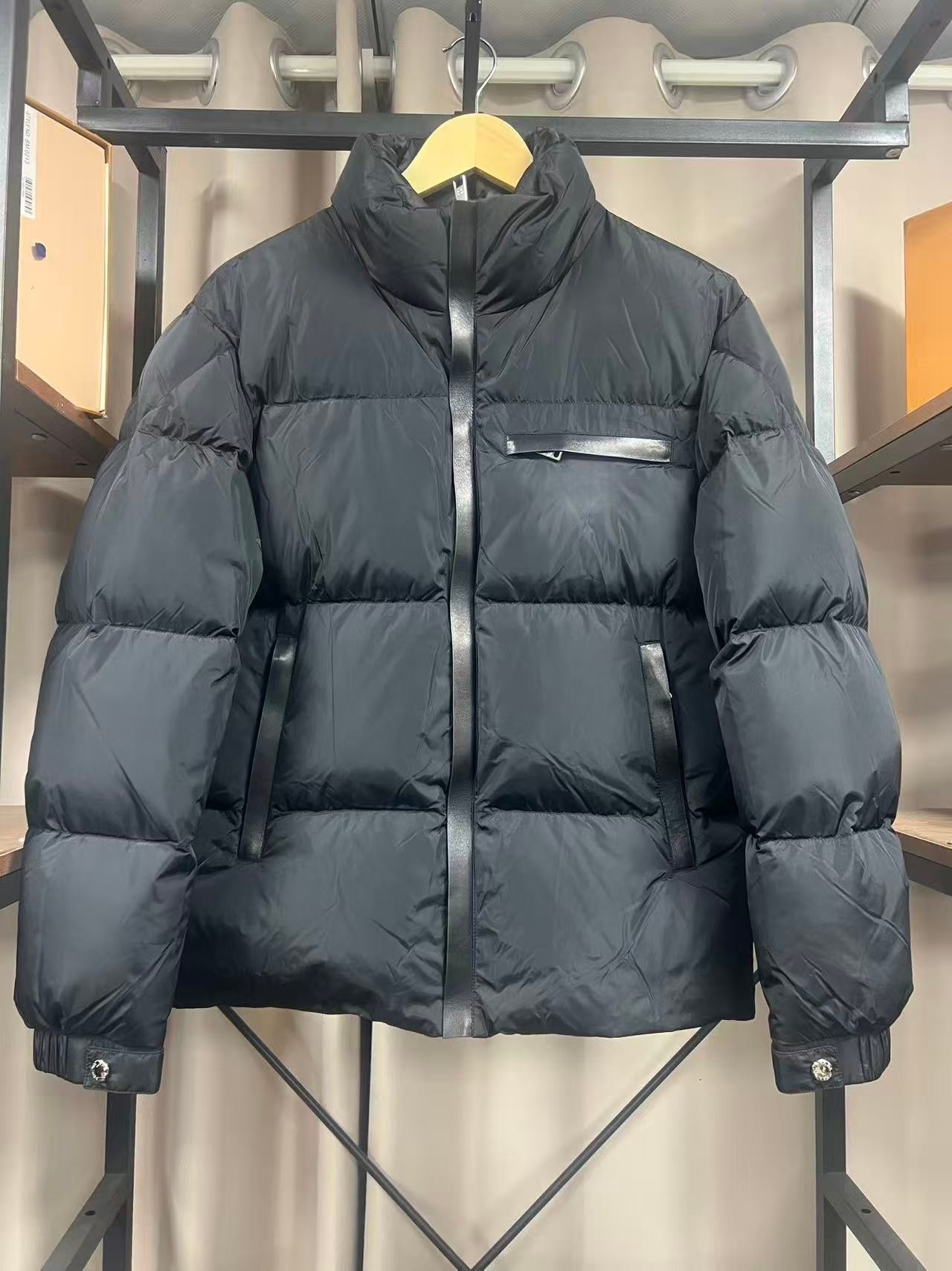 【宁宁推荐】小达家立领厚款羽绒服内里满印花【88093】