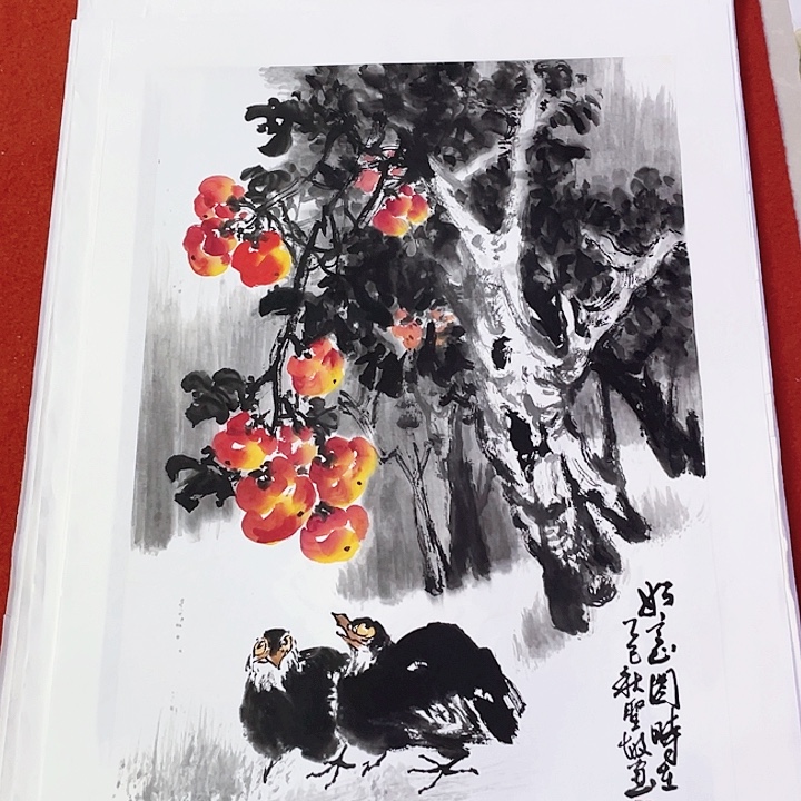 国画张圣敏先生纯手绘作品