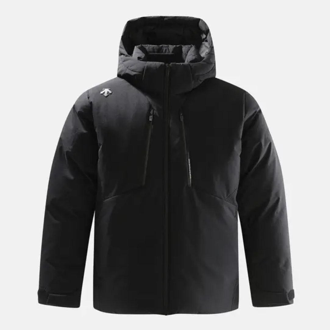 DESCENTE/迪桑特25新款鸭绒休闲短款连帽冬季保暖运动羽绒服DJ92