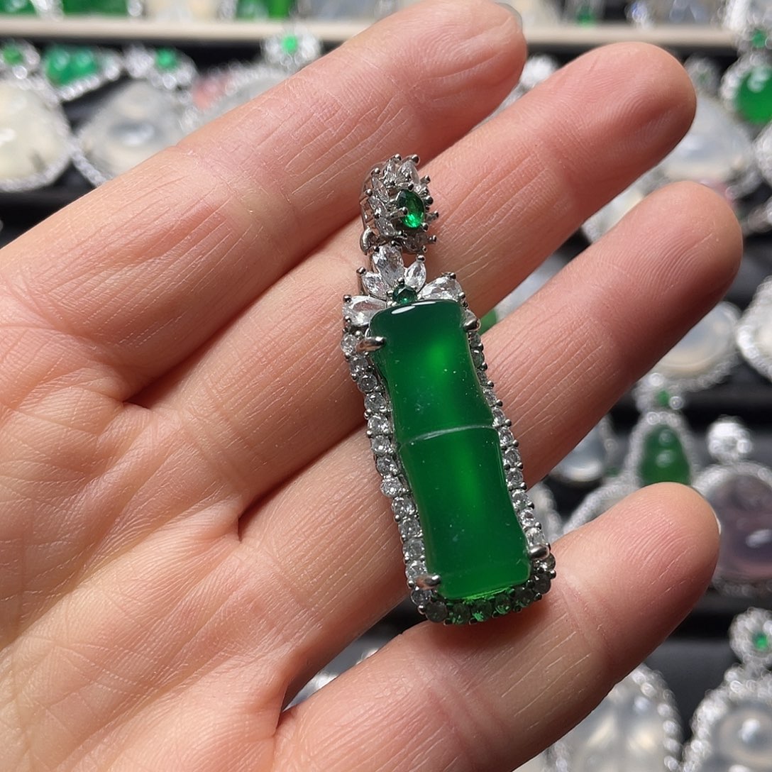 玛瑙/玉髓合金挂件