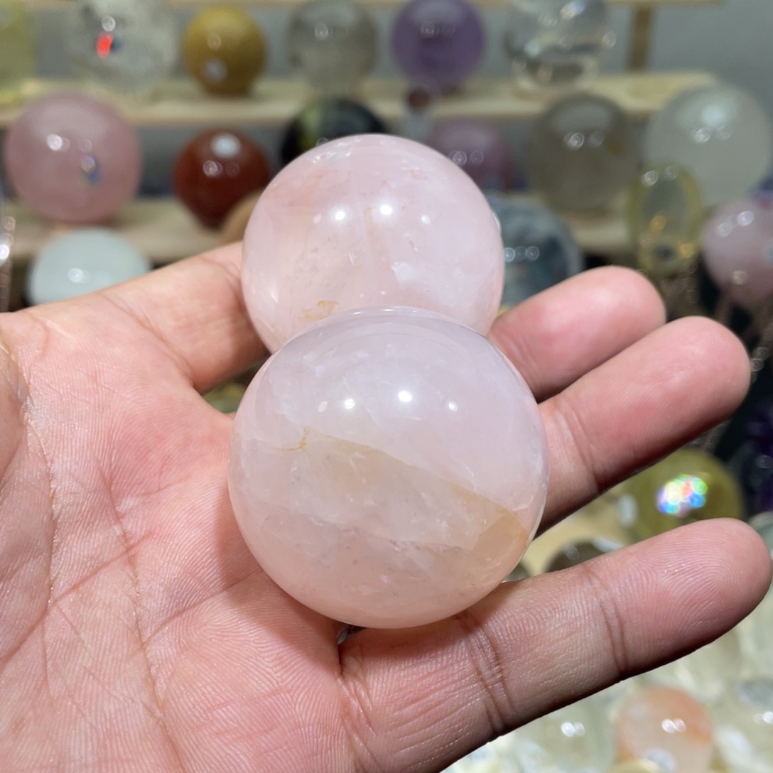 水晶未镶嵌珠宝半成品