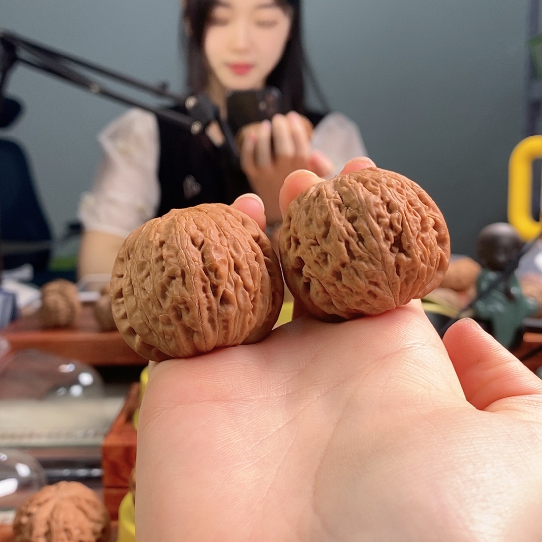 吊坠文玩核桃铁锤