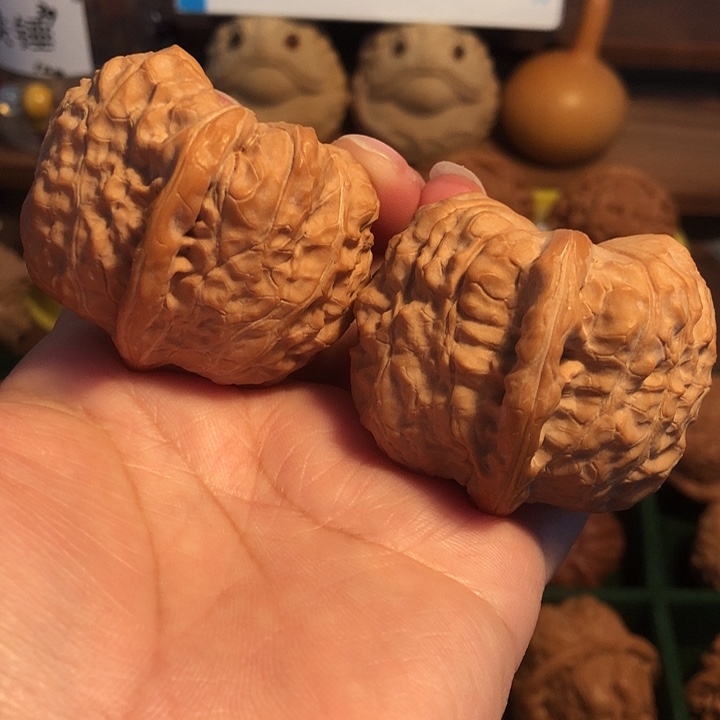 把件文玩核桃南瓜墩