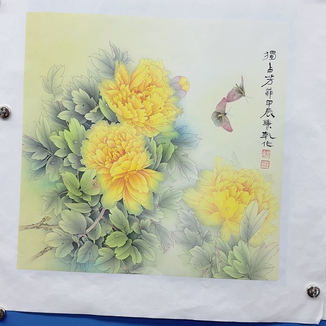 国画多次参加国内外大型画展