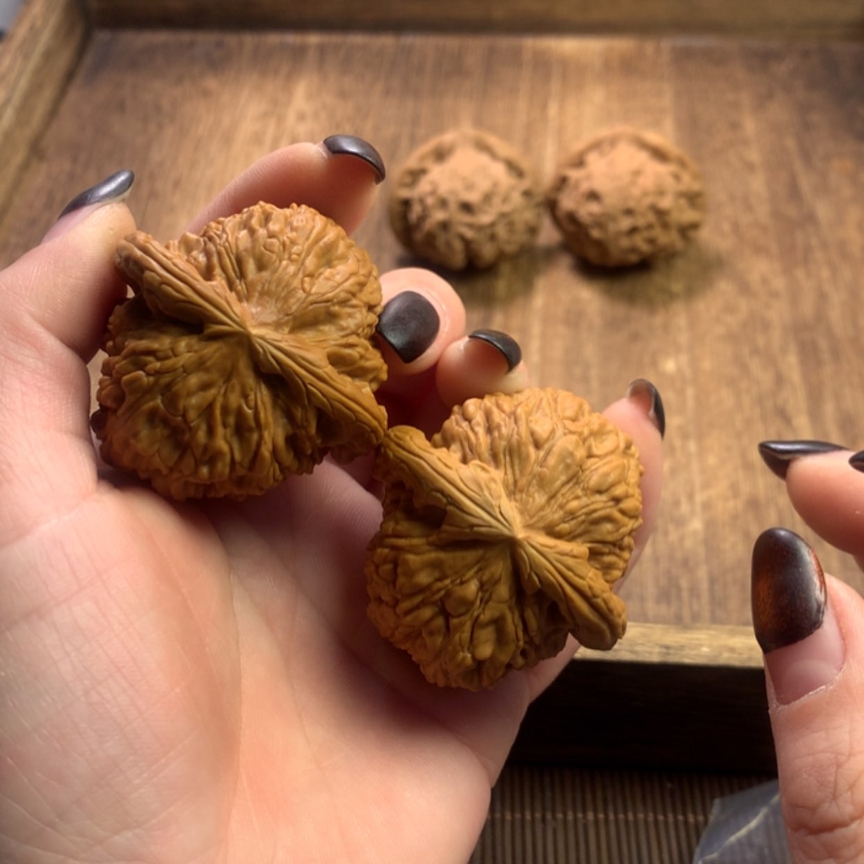 【闪购商品】文玩核桃吊坠依**你白狮子