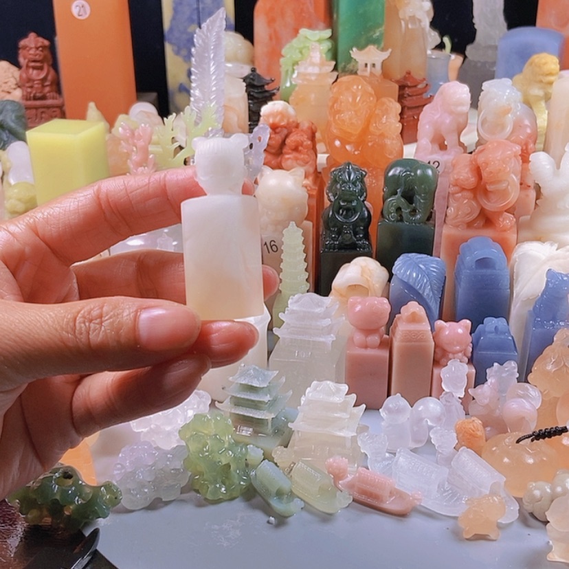 【闪购商品】青海石青田石雕艺术