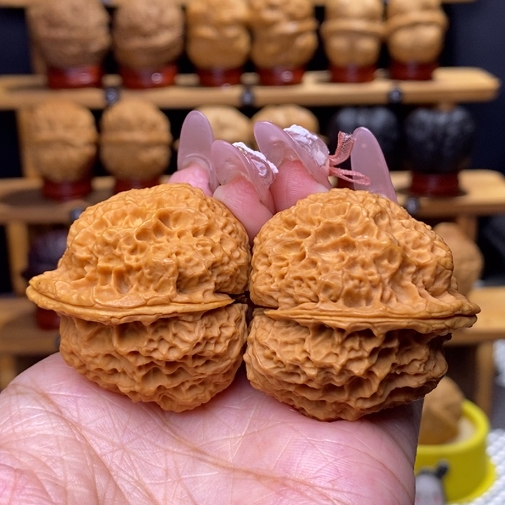 把件文玩核桃蝉王13号40尺