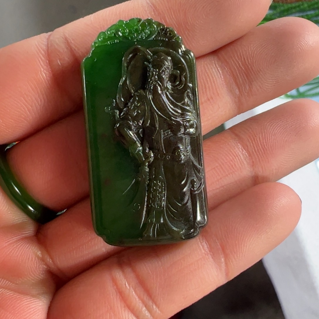 和田玉挂件未镶嵌