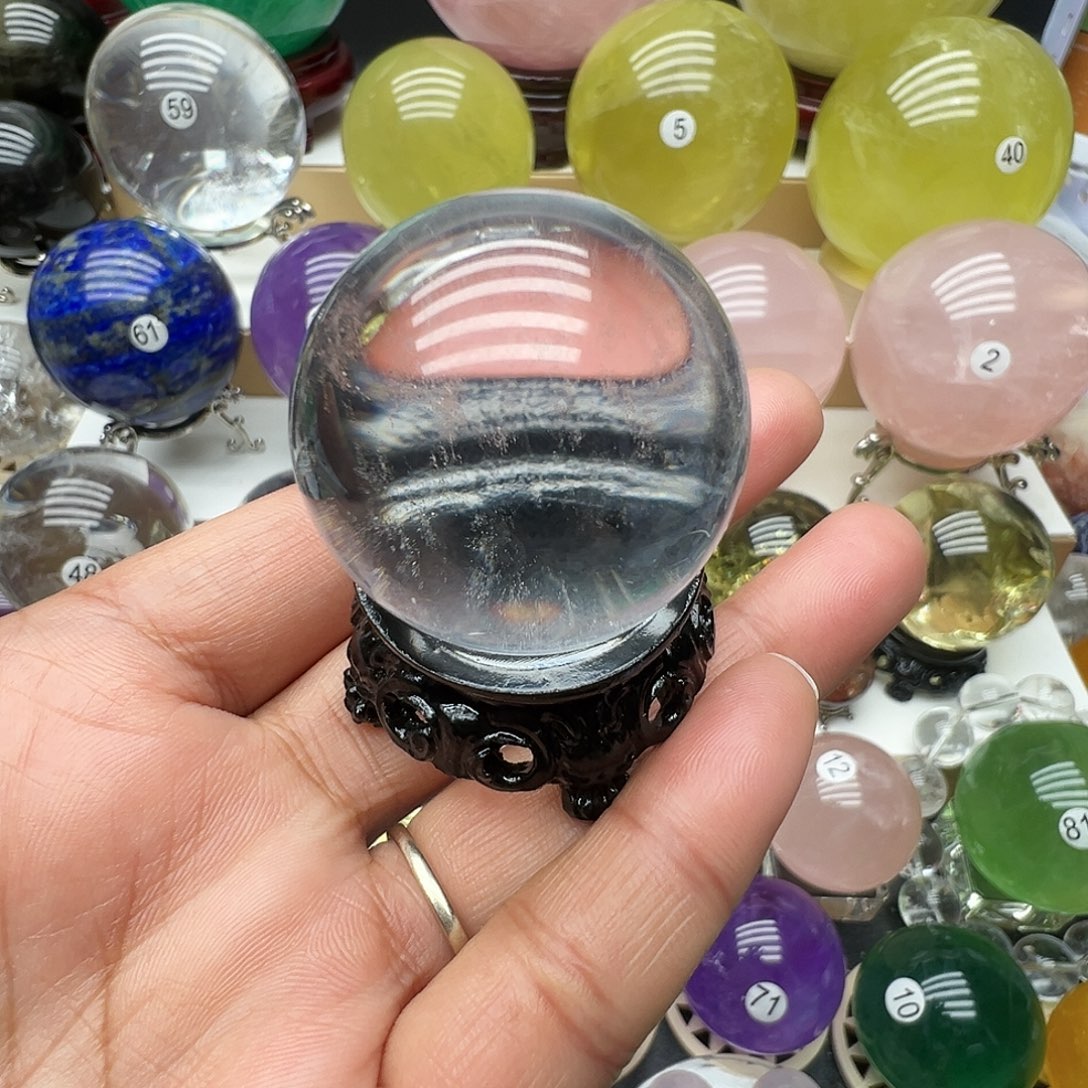 珠宝半成品水晶未镶嵌