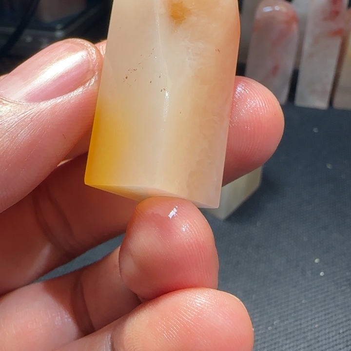 寿山石福集福寿山石印章