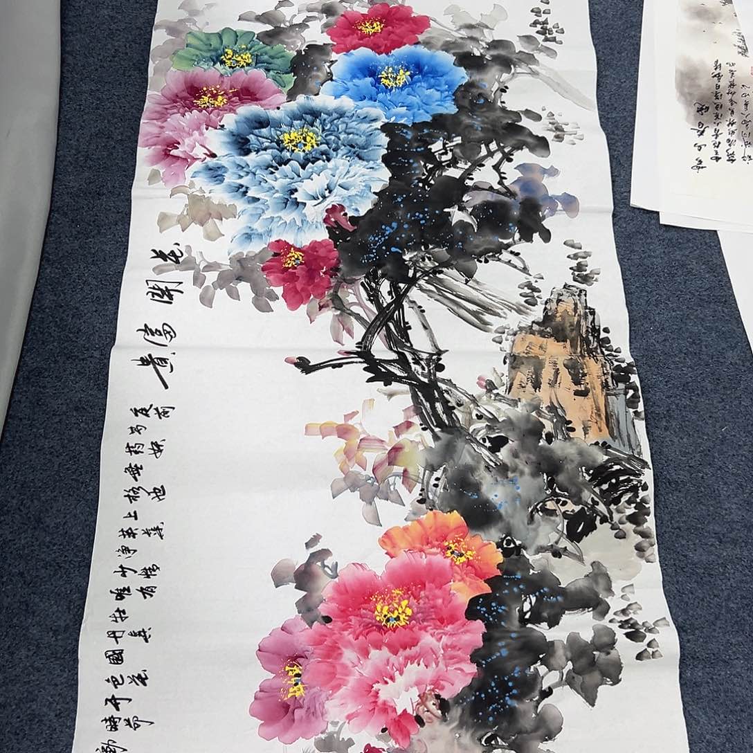 国画国画作品纯手绘