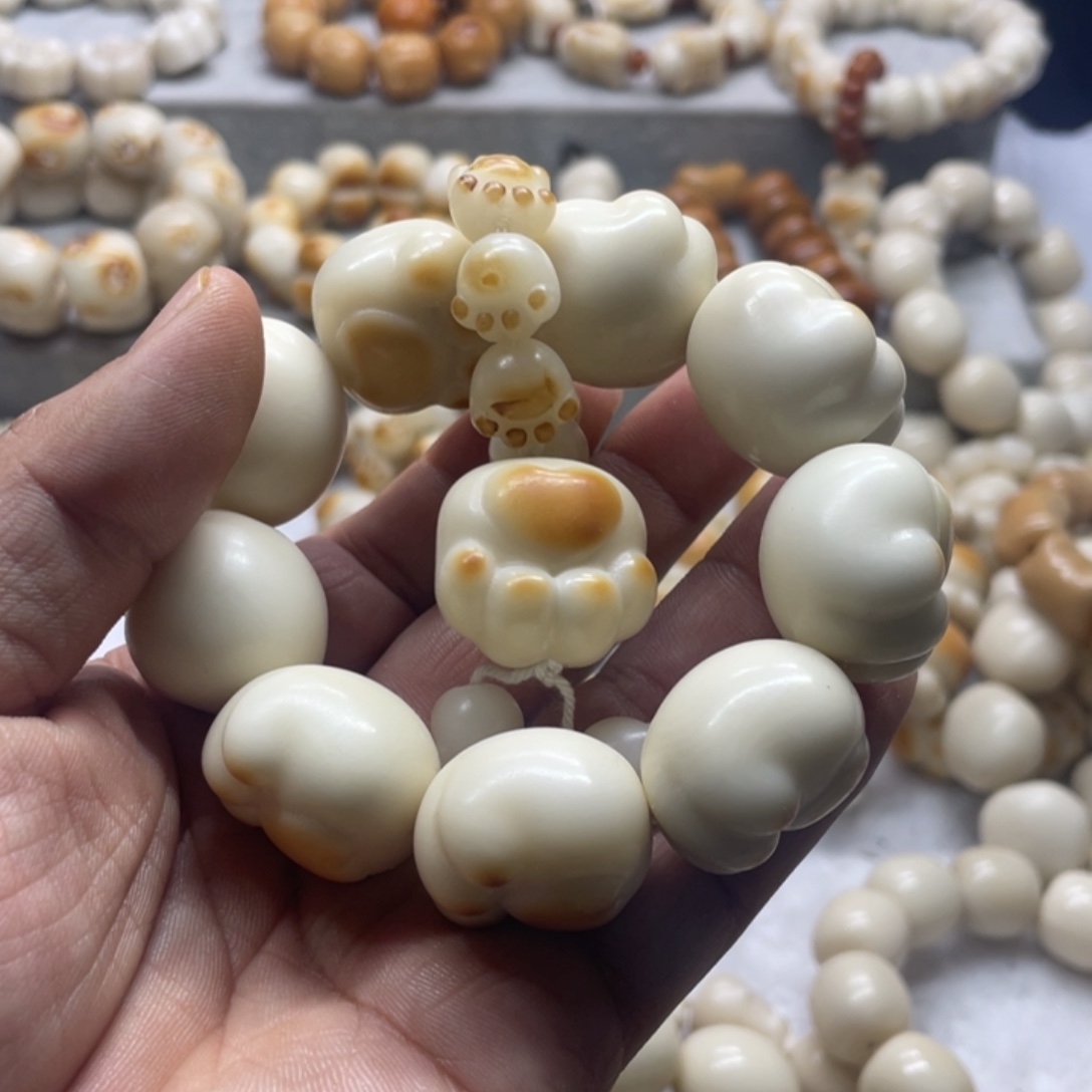 菩提根/象牙果吊坠全品象牙果熊爪手串卡25