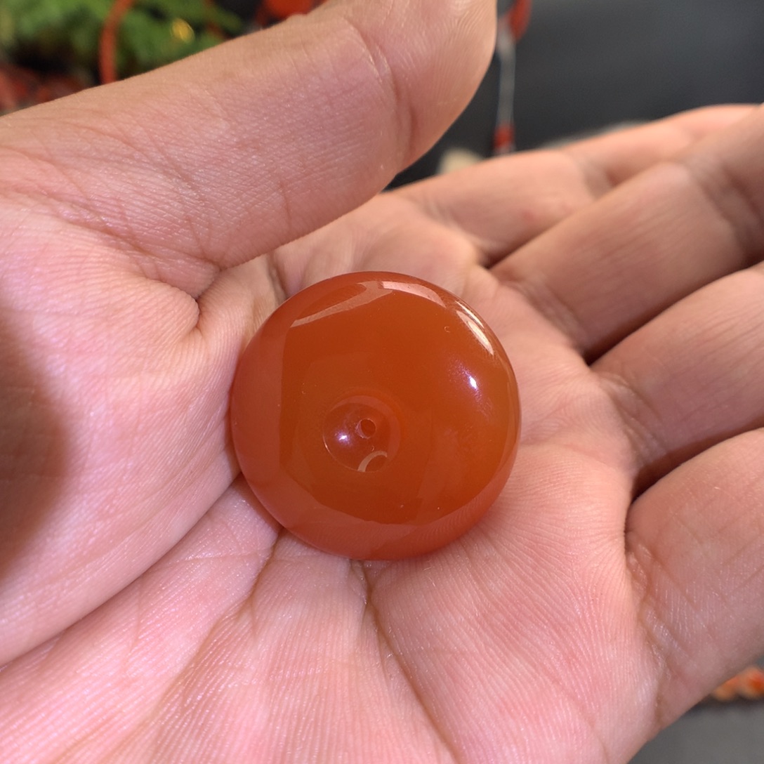 玉***花南红玛瑙未镶嵌颈饰