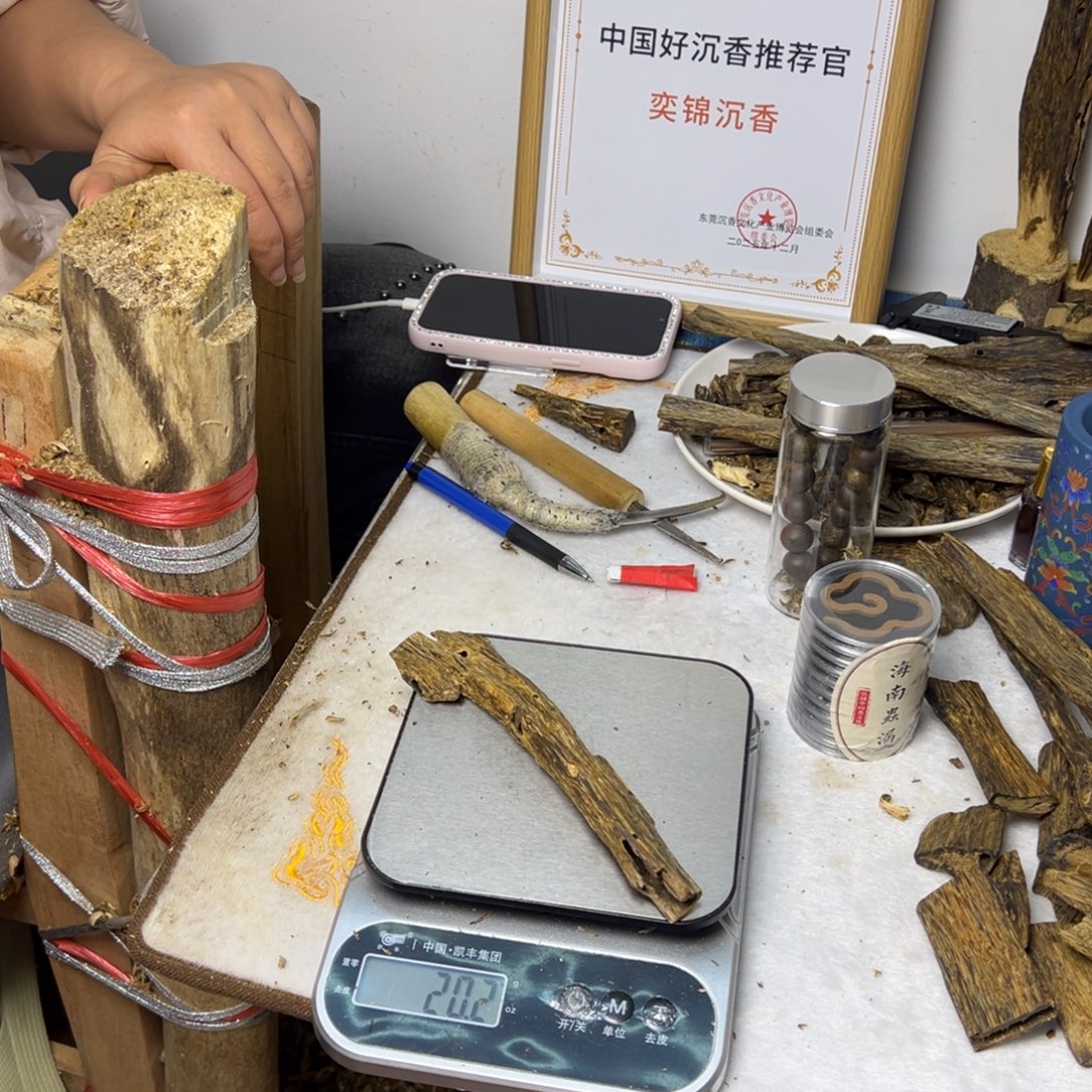 线香奇楠虫漏香20克