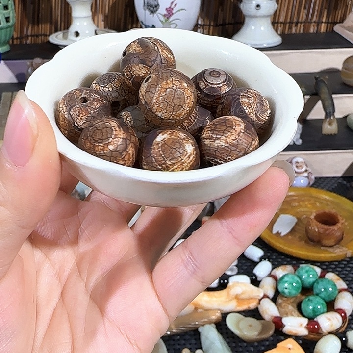 瓷片摆件开心幸福快乐每一天