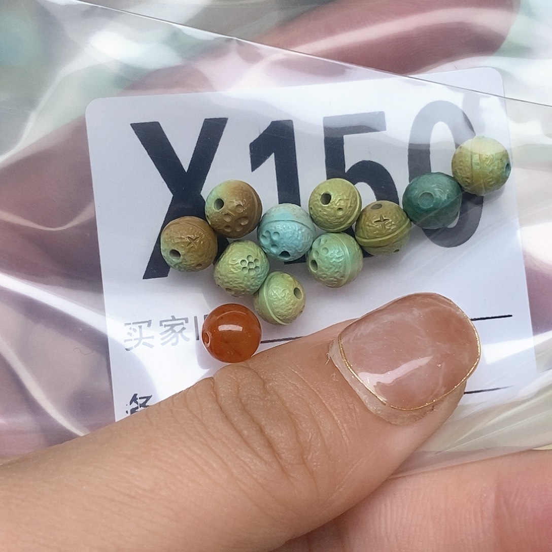 南红玛瑙配饰未镶嵌小***7