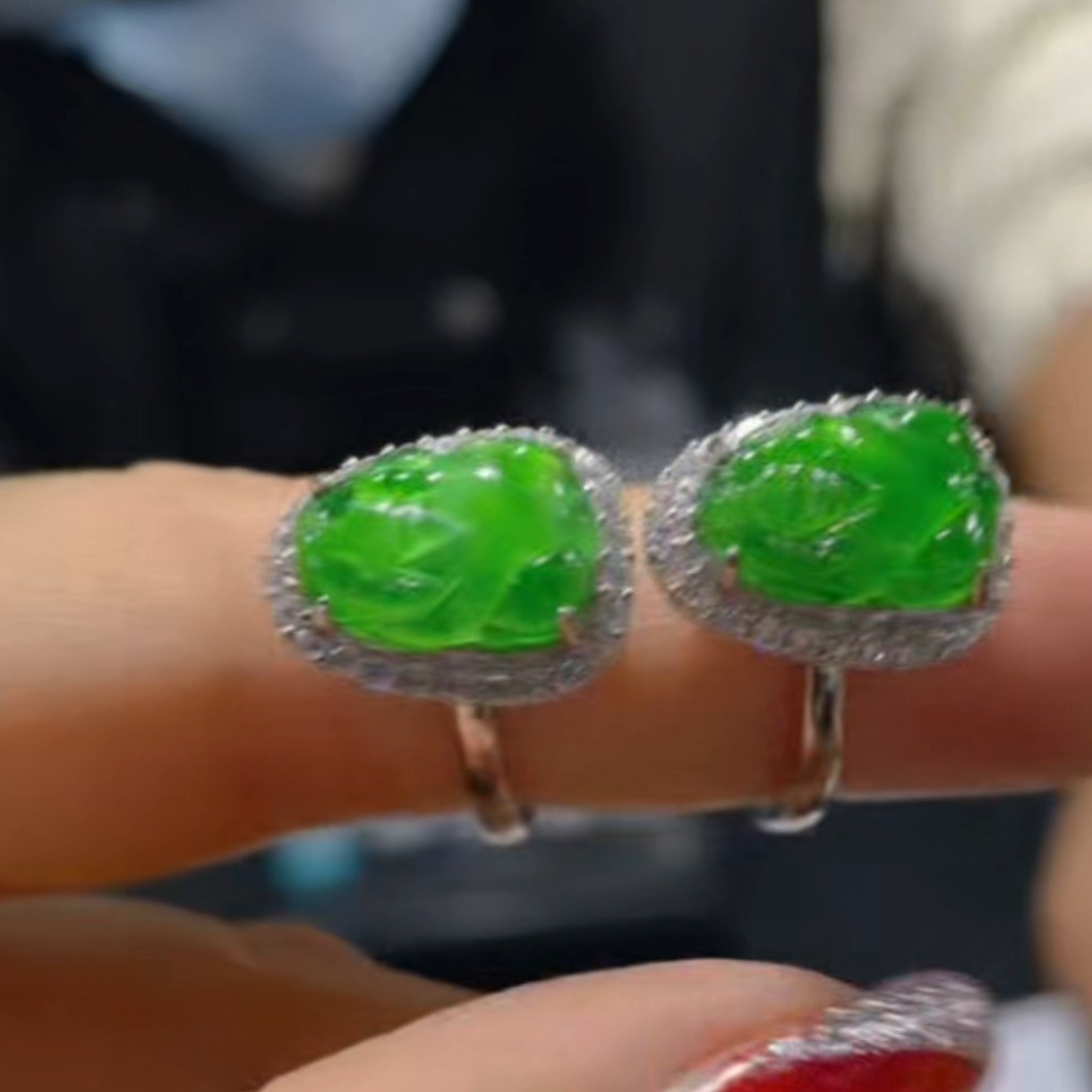 天然A货翡翠假一罚四（多样性发货拍一件发件）