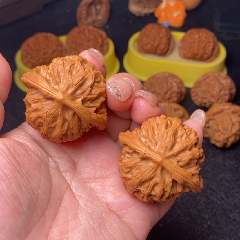 【闪购商品】把件文玩核桃917号宫灯44.5