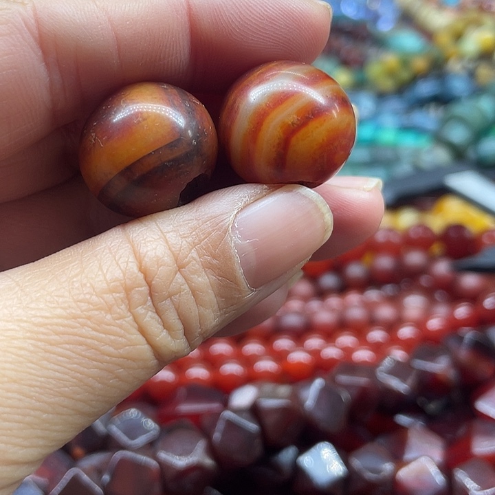 玛瑙/玉髓未镶嵌颈饰