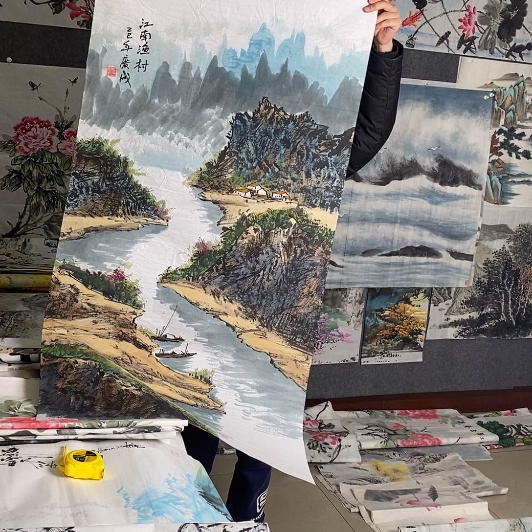 国画手写手绘国画作品110