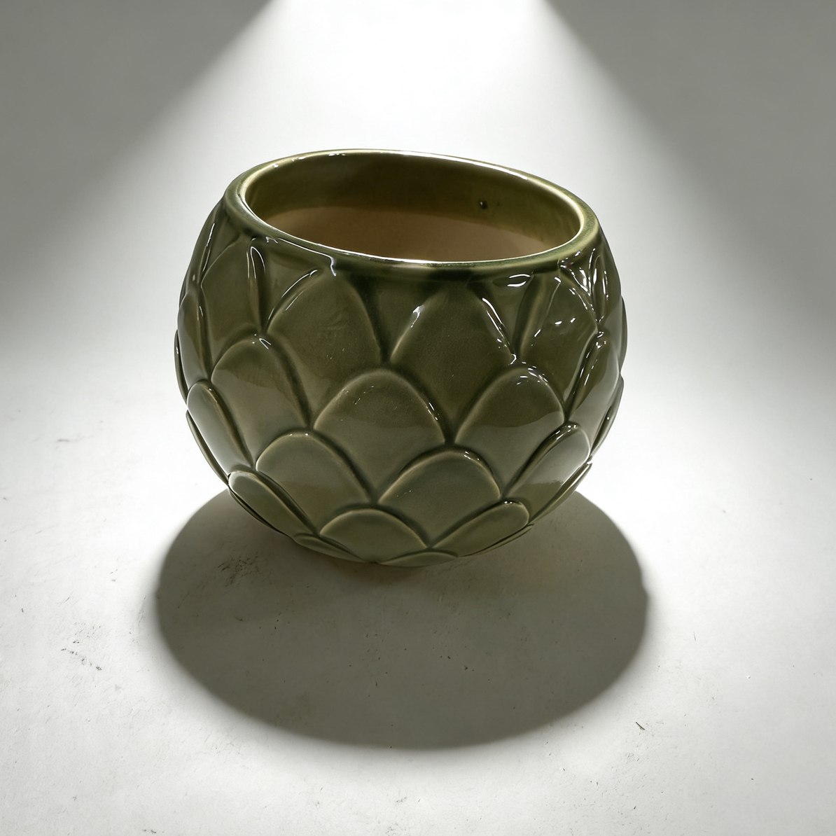 请自觉·满15元发·直径8高8简约小清新透气粗陶盆