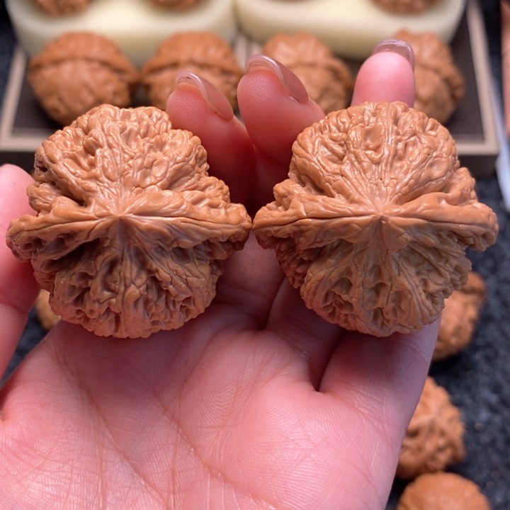 文玩核桃把件愚*毕业大球筋42
