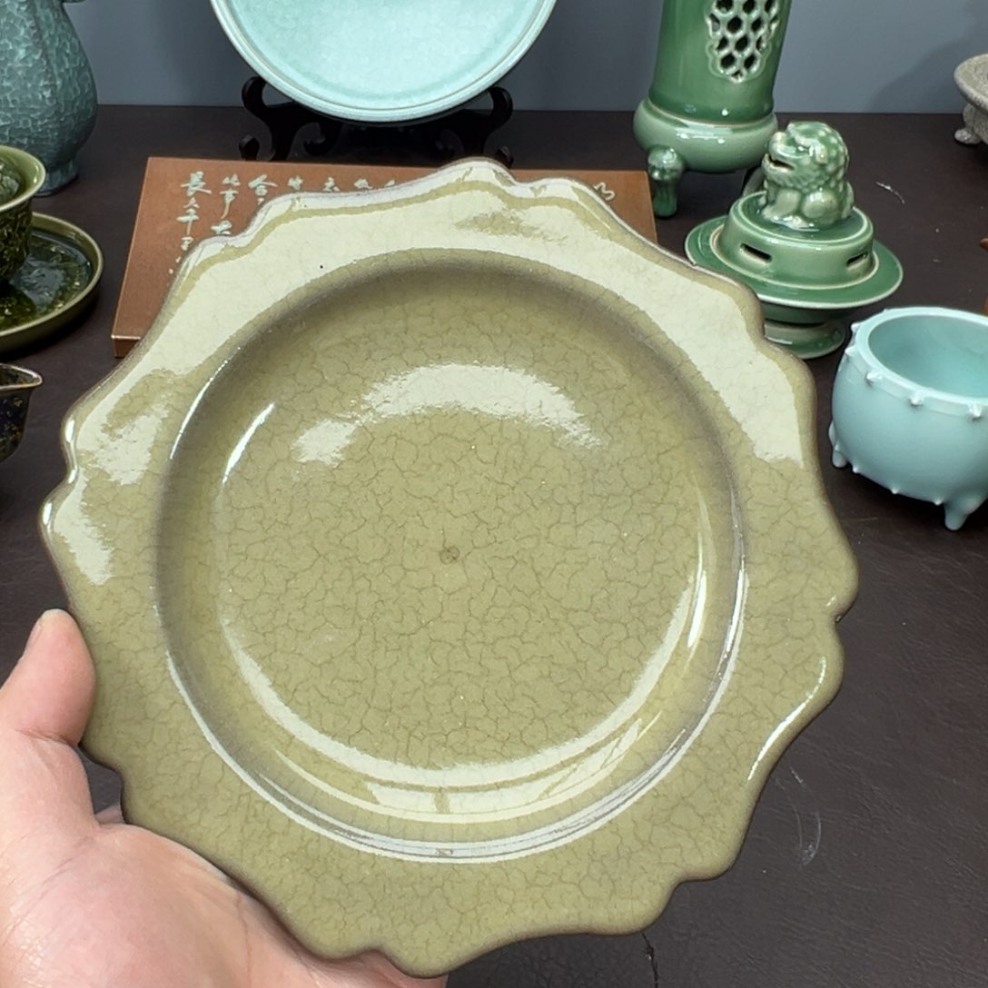 青瓷茶器青瓷茶器微瑕