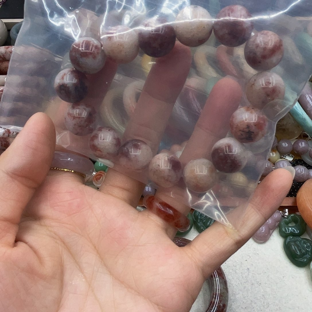 石英岩玉圈口54未镶嵌瑜**随