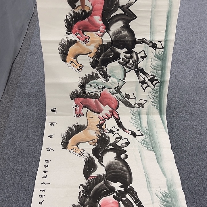 国画我们一起努力奋斗