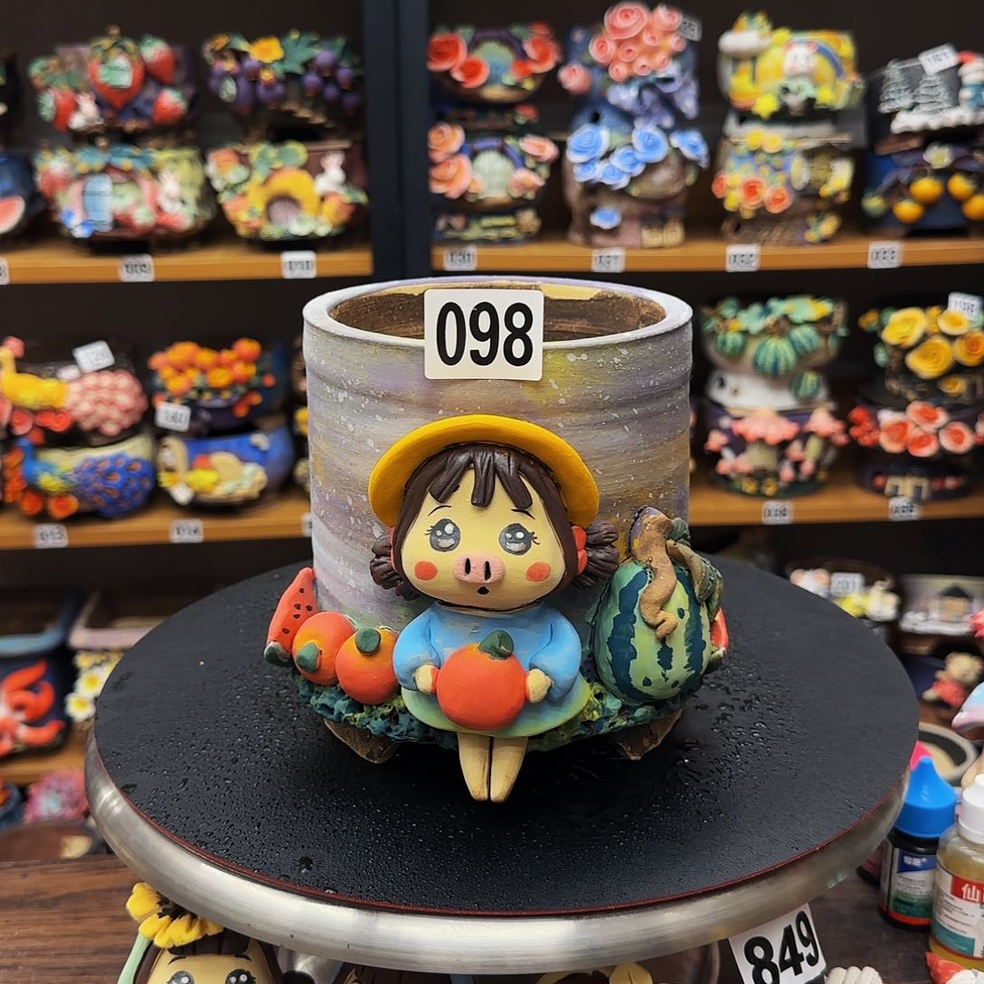 【闪购商品】粗陶手捏