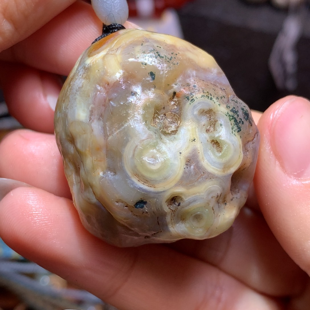 未镶嵌玛瑙/玉髓珠宝半成品