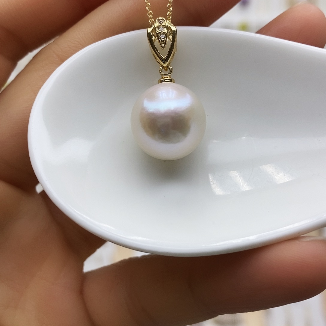 淡水珍珠颈饰合金
