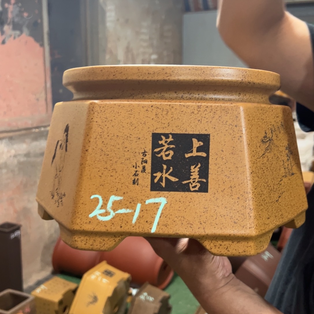 紫砂花盆紫砂花盆