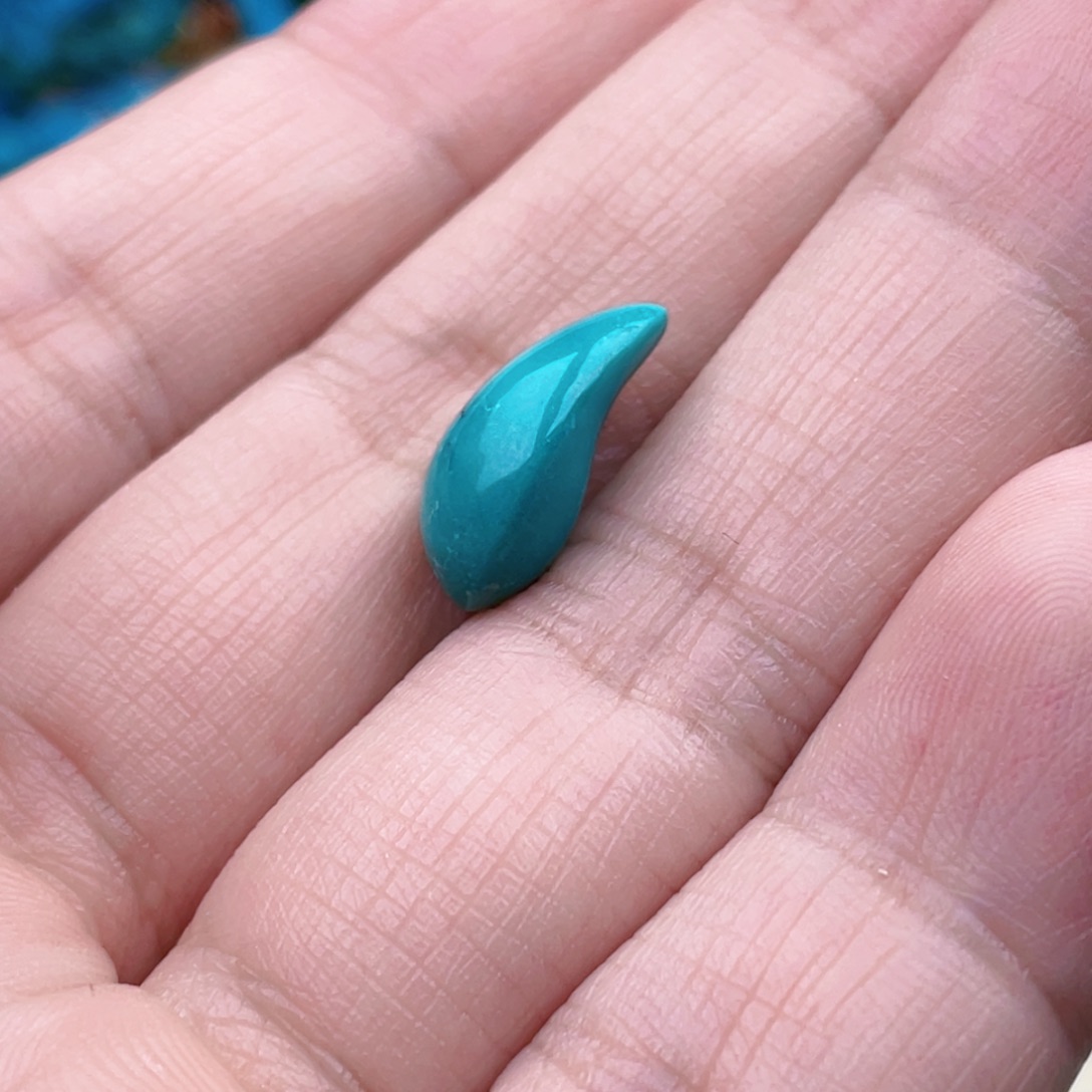 绿松石未镶嵌绿松石9.5x16.5