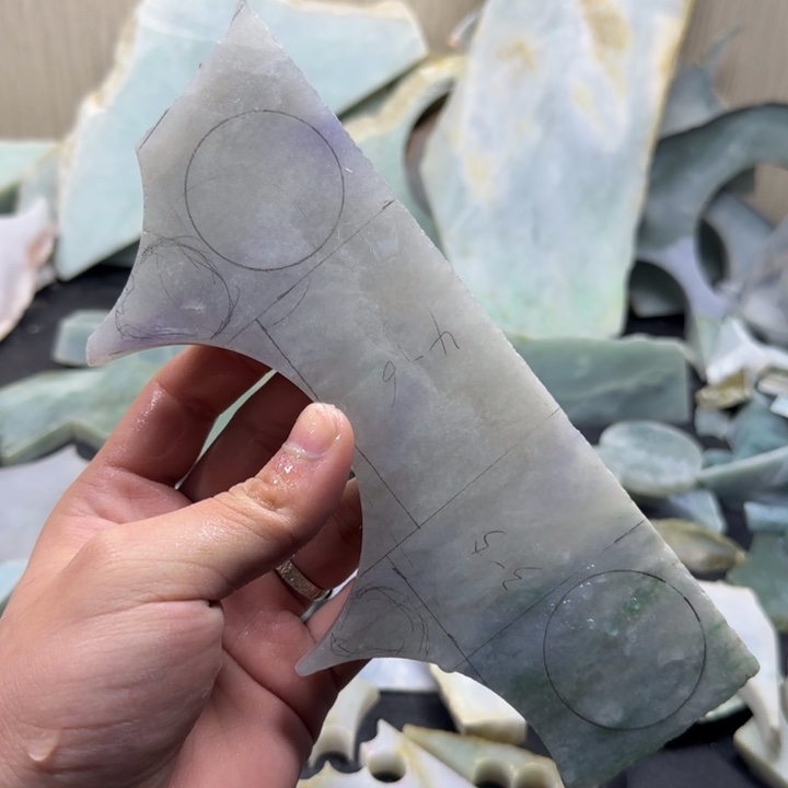 翡翠未镶嵌颈饰纯天然缅甸翡翠