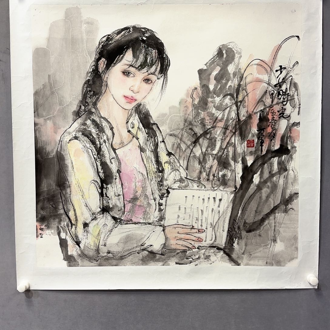 国画国画纯手绘作品请放心去藏