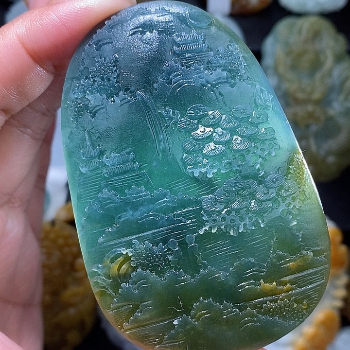 定制翡翠未镶嵌翡翠