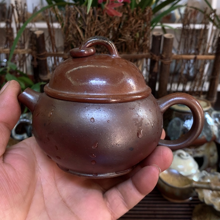 紫砂茶壶纯自然高温裸柴烧