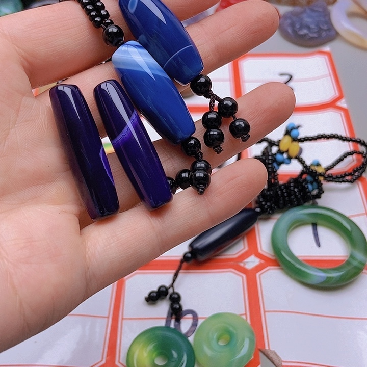 【闪购商品】未镶嵌玛瑙/玉髓珠宝半成品✧****༄