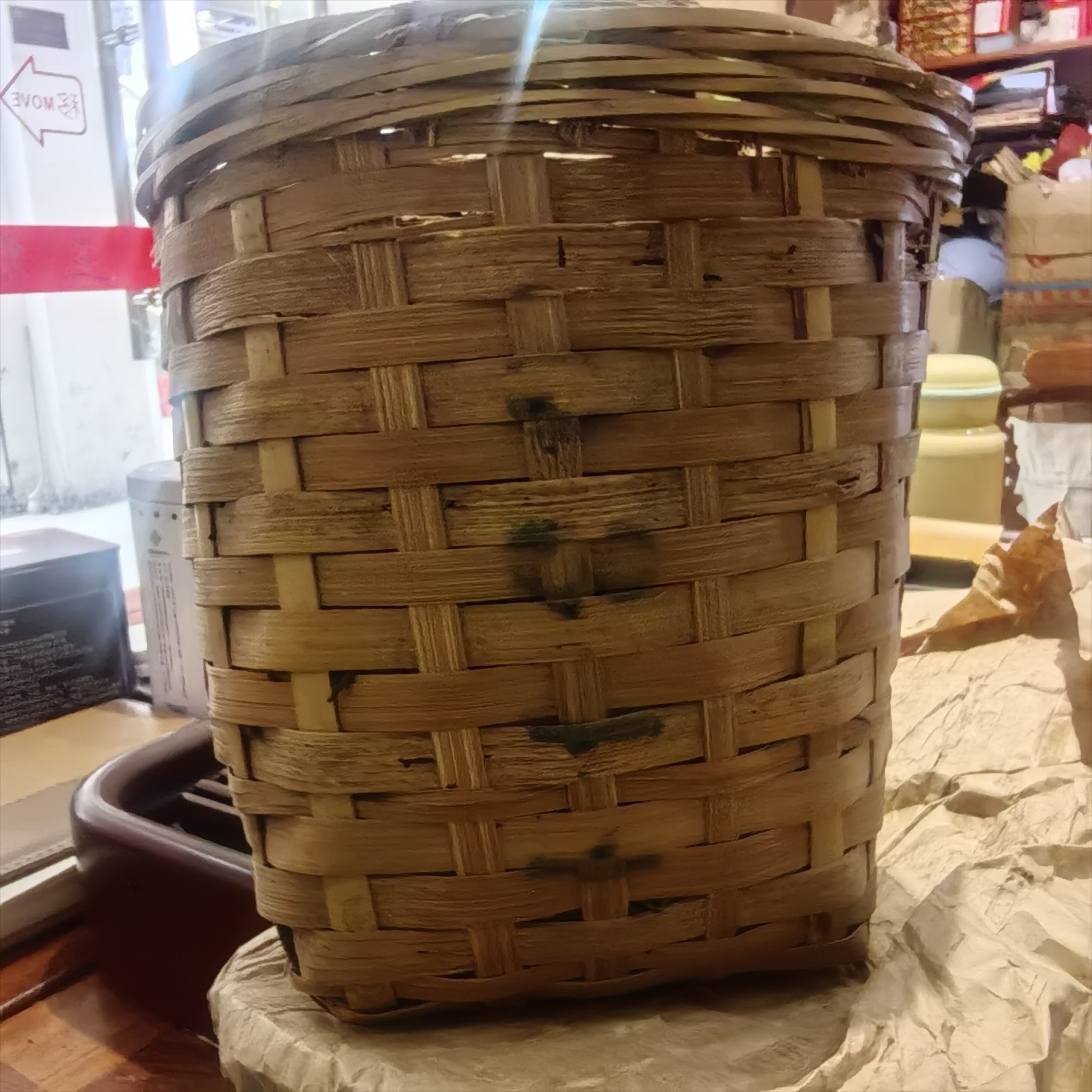 【0311】一公斤版本  三鹤六堡茶2003年陈化  12克/罐  梧州六堡茶