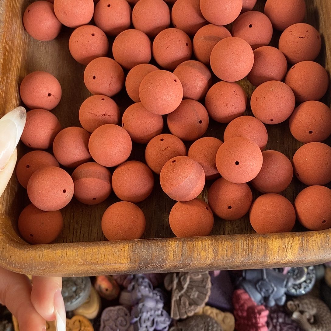 珠串1.8御颜玫瑰瑕疵珠（2000目）200g