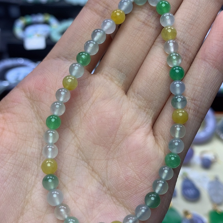 未镶嵌翡翠手链翡翠