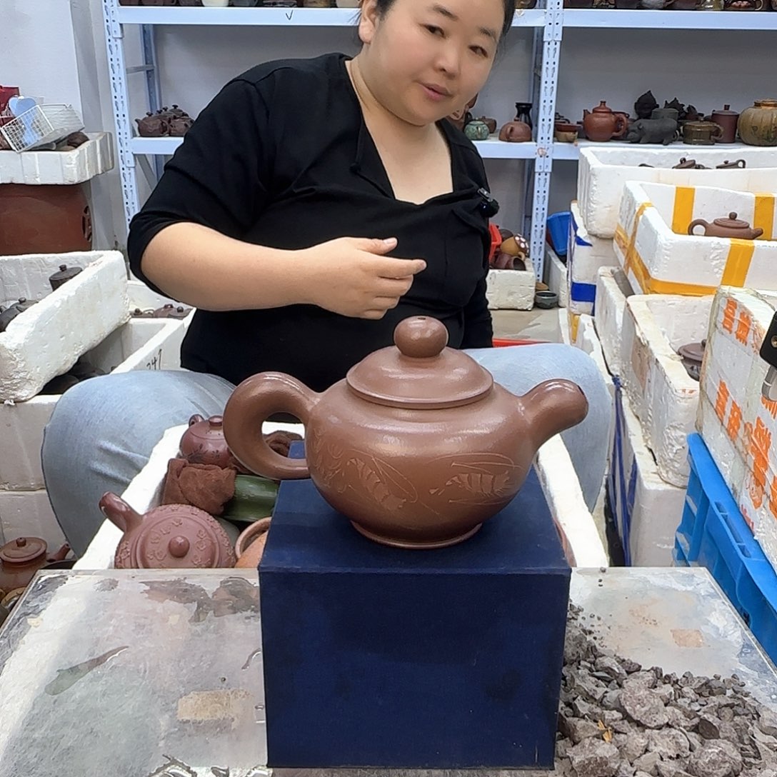 茶壶紫砂宜兴紫砂壶瑕疵处理