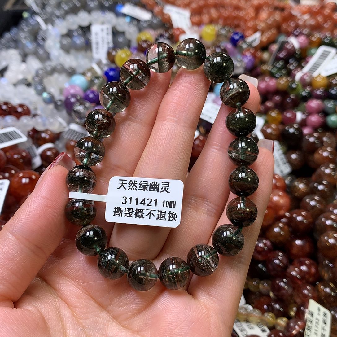 水晶手链未镶嵌，