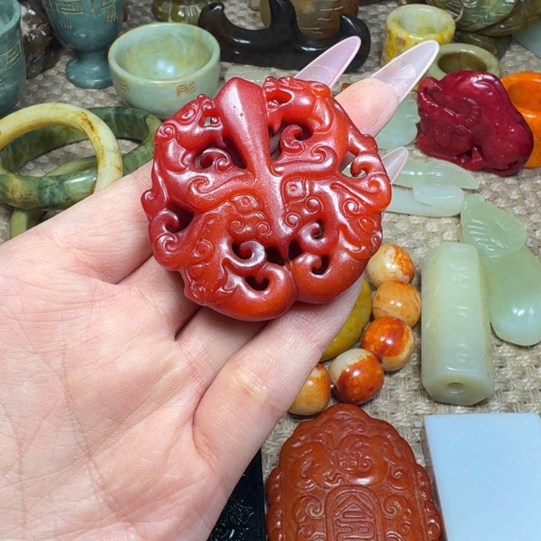 吊坠白玉菩提挂件