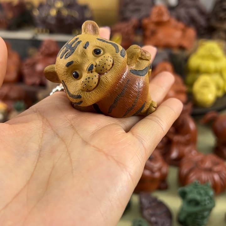 紫砂茶宠紫砂老虎