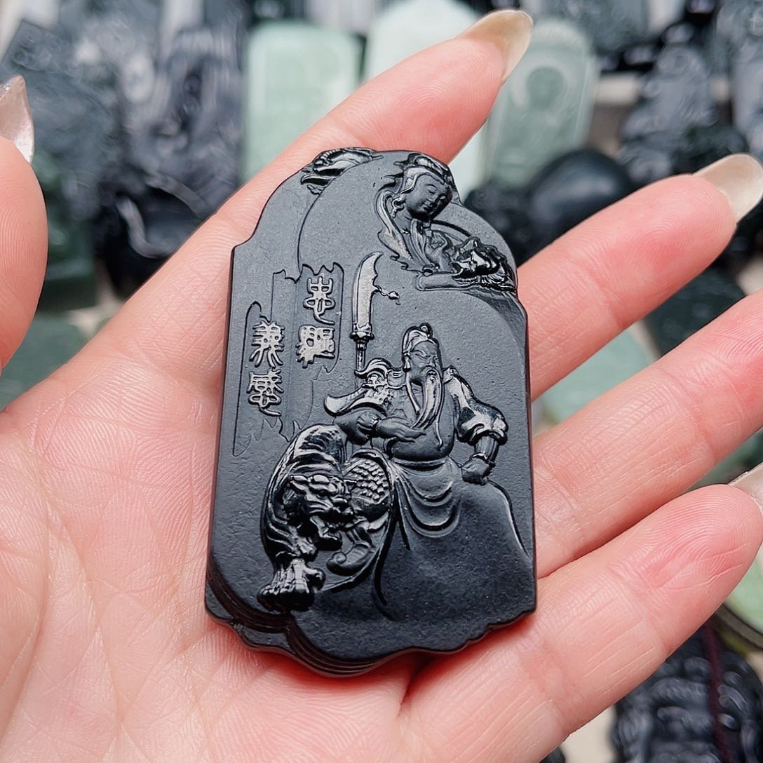 和田玉颈饰未镶嵌涛***0