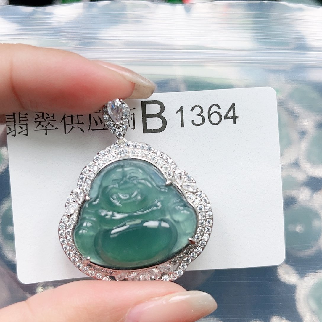 翡翠颈饰未镶嵌翡翠1364