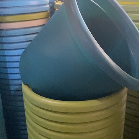 树脂四季4号藏青无托8个